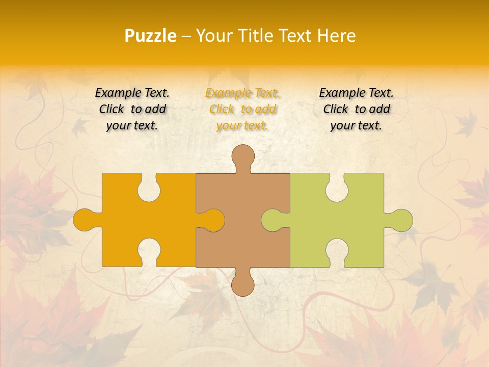 Yellow Black Decay PowerPoint Template