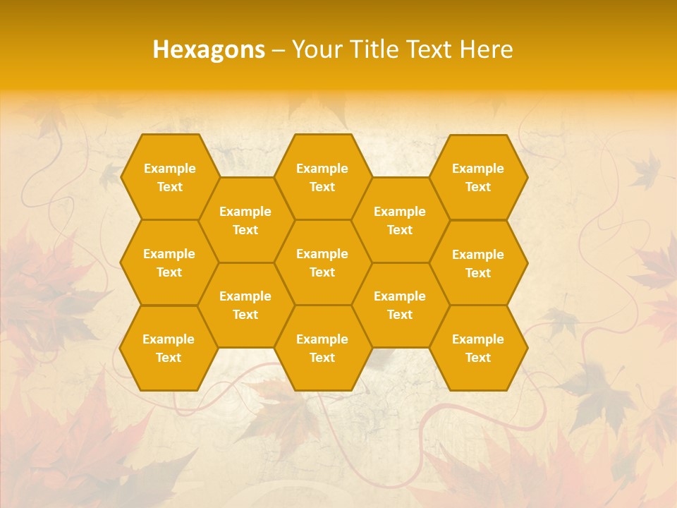 Yellow Black Decay PowerPoint Template