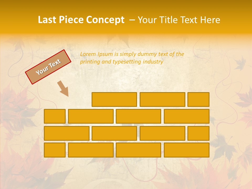 Yellow Black Decay PowerPoint Template