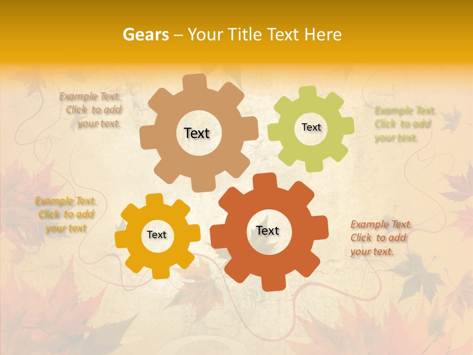 Yellow Black Decay PowerPoint Template