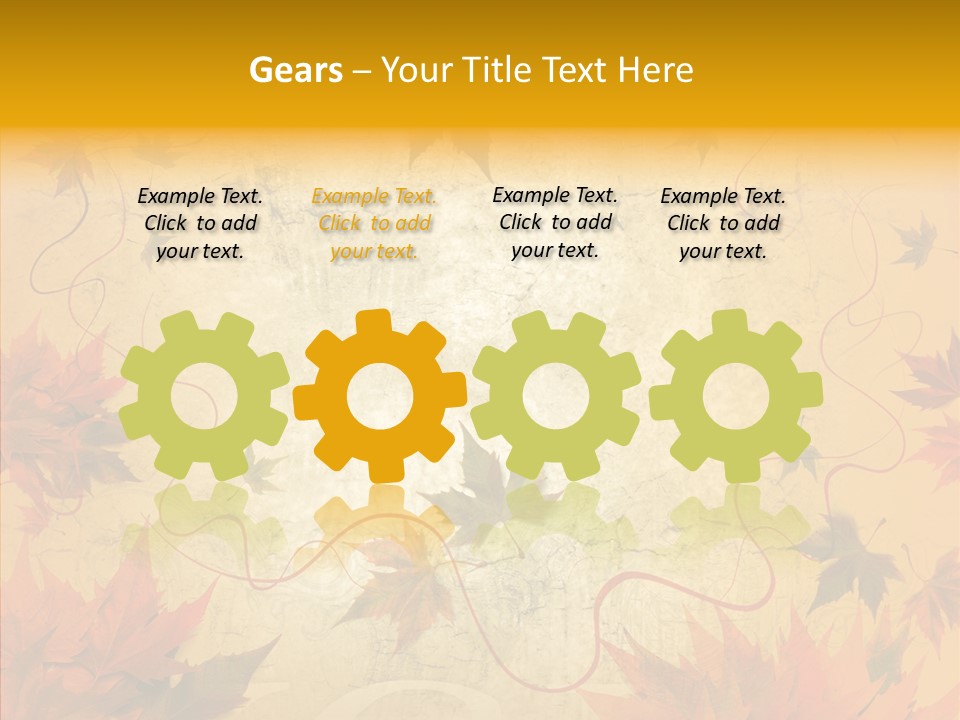 Yellow Black Decay PowerPoint Template