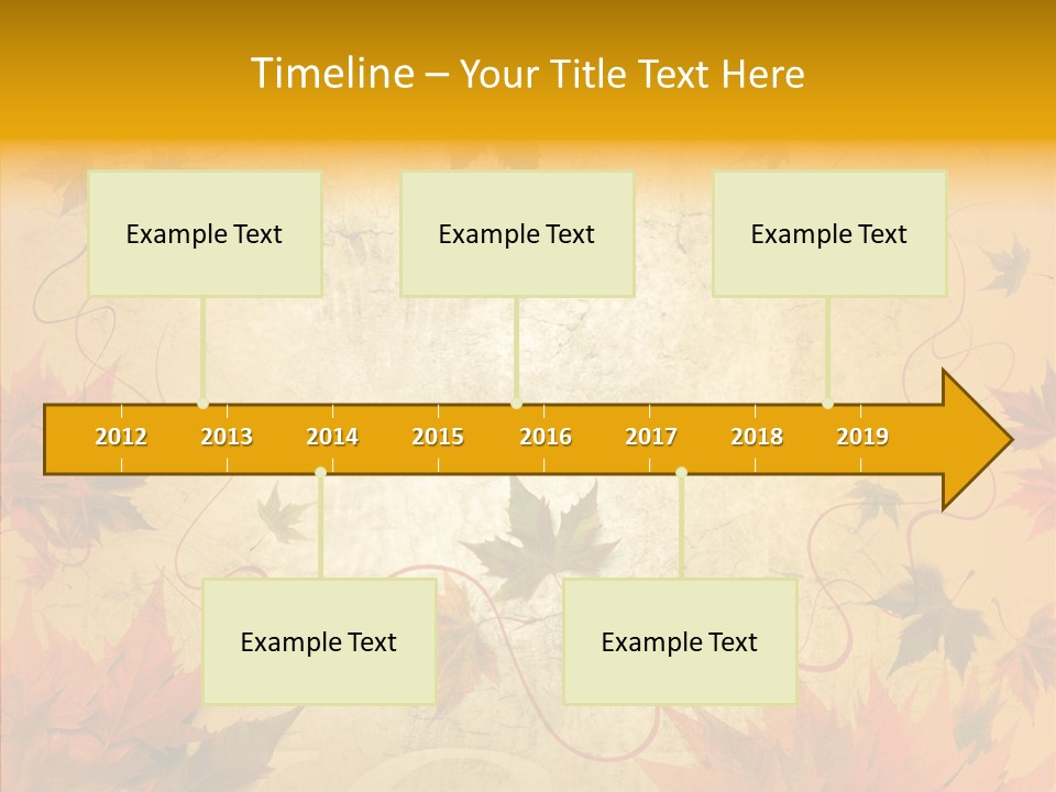 Yellow Black Decay PowerPoint Template