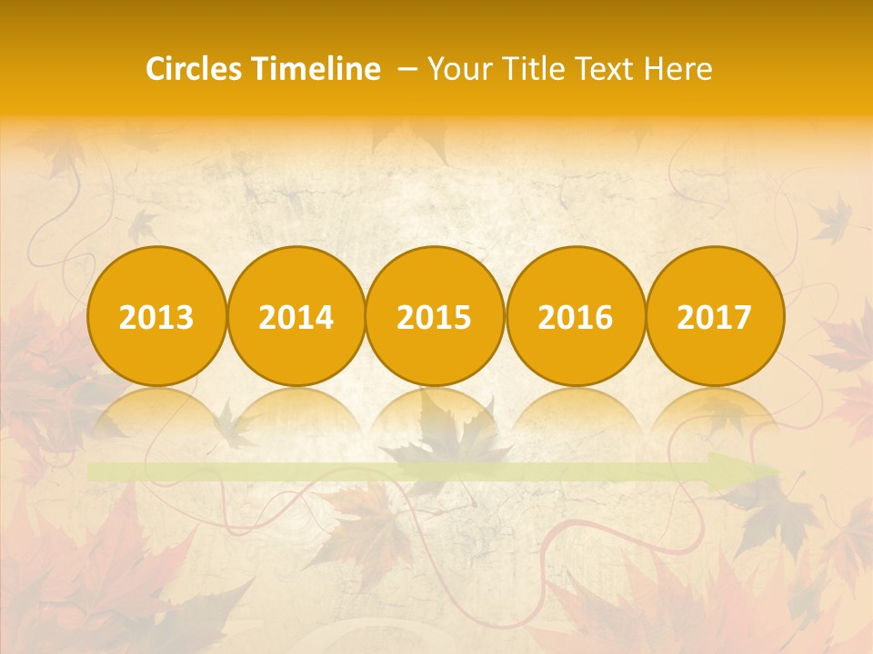 Yellow Black Decay PowerPoint Template