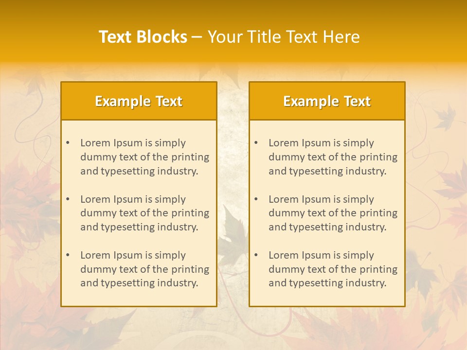 Yellow Black Decay PowerPoint Template