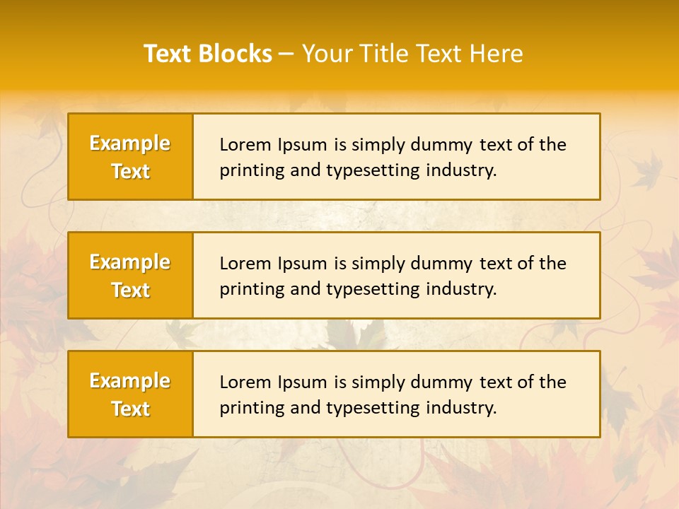 Yellow Black Decay PowerPoint Template