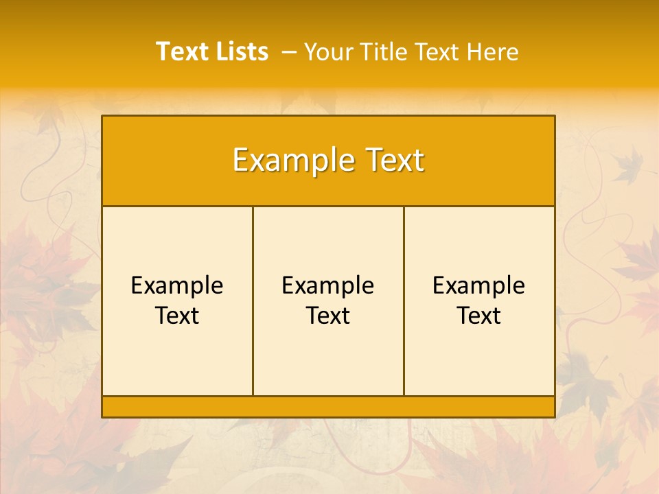 Yellow Black Decay PowerPoint Template