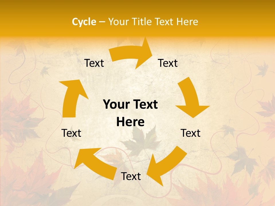 Yellow Black Decay PowerPoint Template