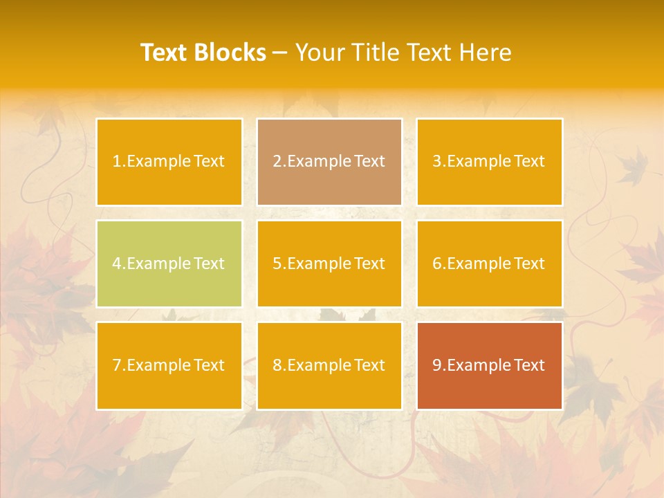 Yellow Black Decay PowerPoint Template