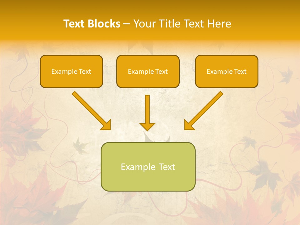 Yellow Black Decay PowerPoint Template