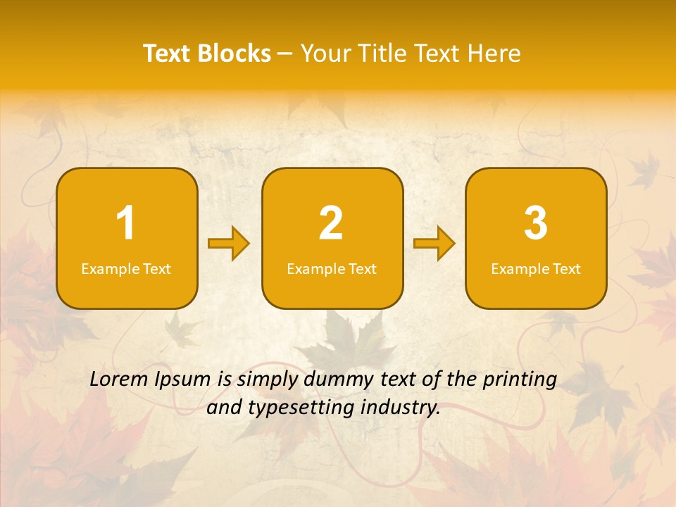 Yellow Black Decay PowerPoint Template