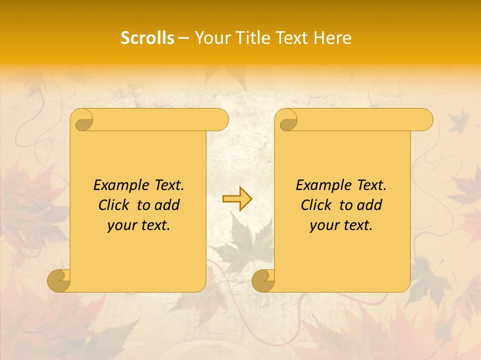 Yellow Black Decay PowerPoint Template