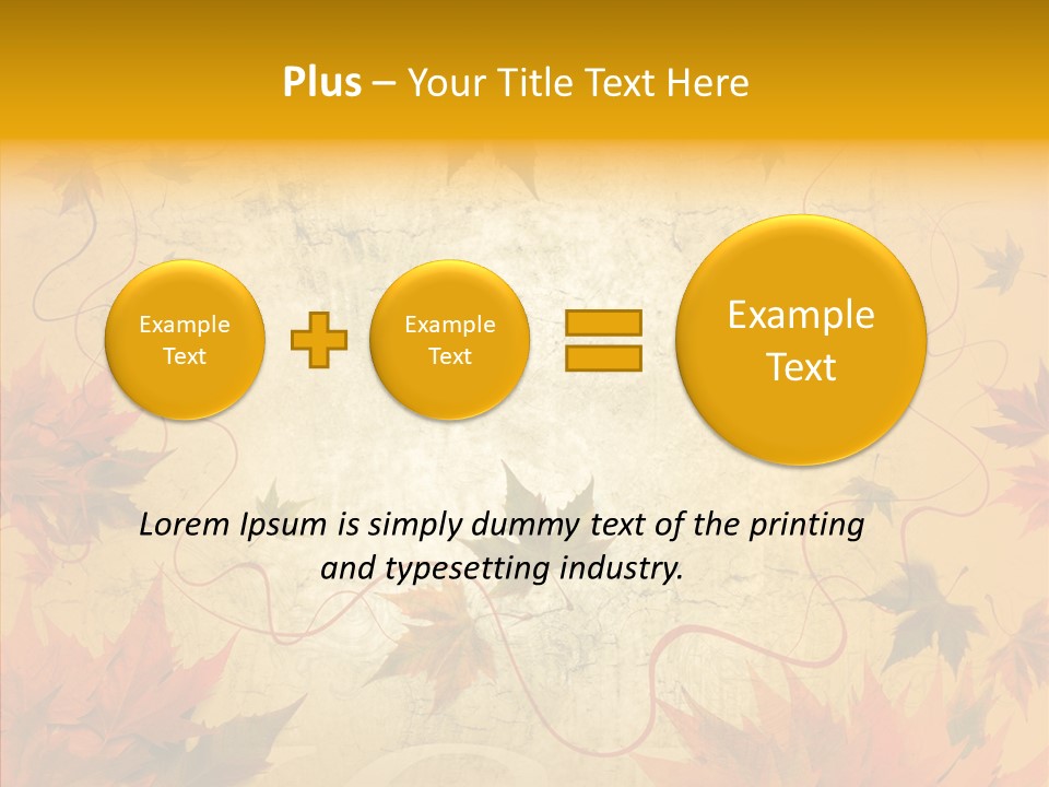 Yellow Black Decay PowerPoint Template
