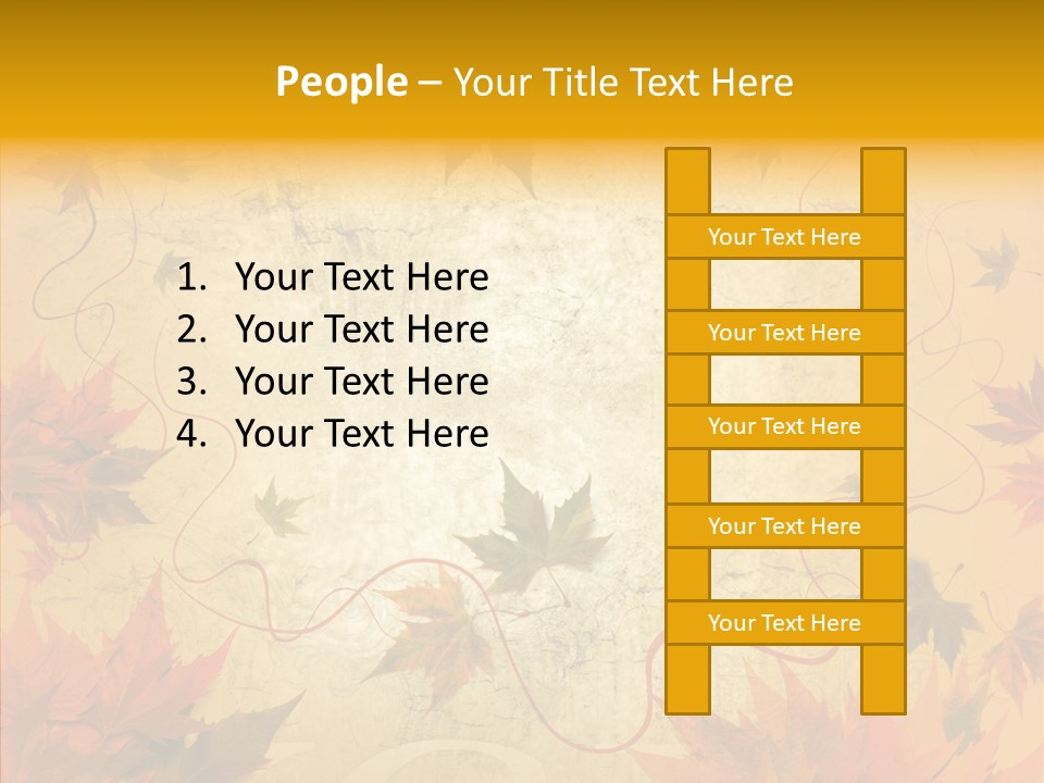 Yellow Black Decay PowerPoint Template