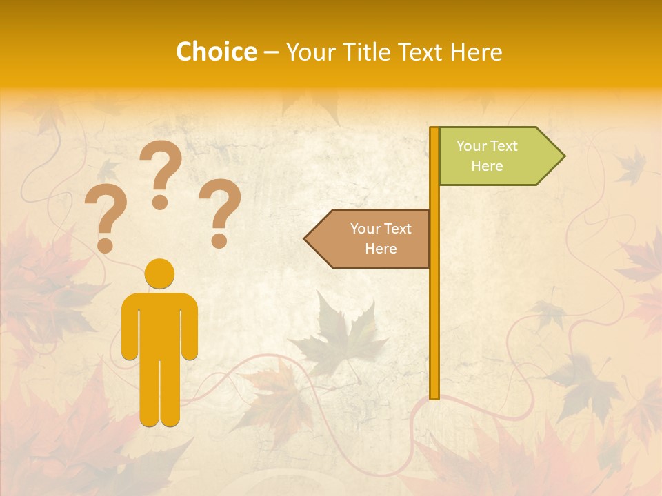 Yellow Black Decay PowerPoint Template