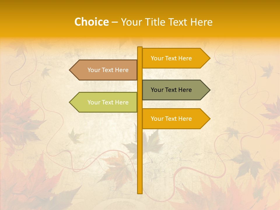 Yellow Black Decay PowerPoint Template
