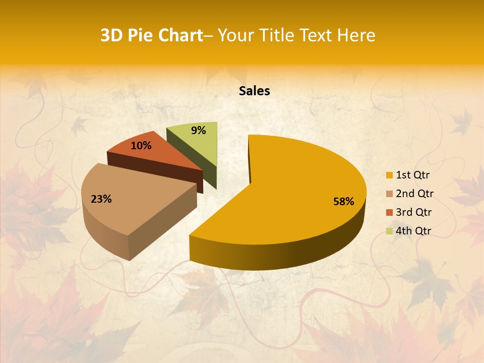 Yellow Black Decay PowerPoint Template