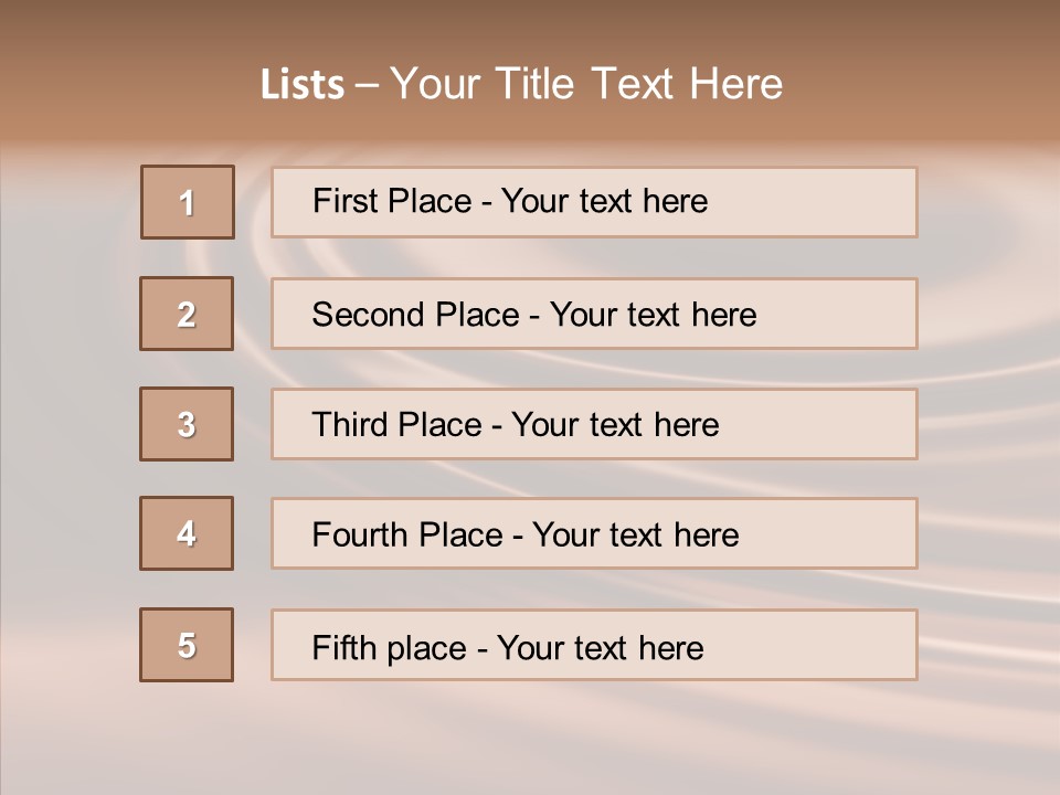 Satin Flow Abstract PowerPoint Template