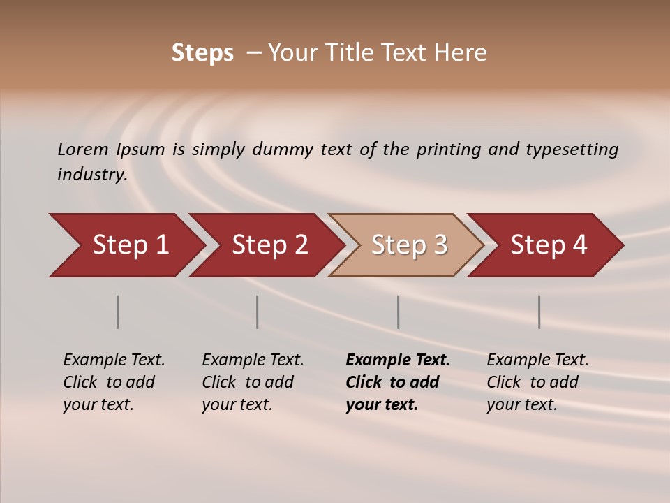 Satin Flow Abstract PowerPoint Template