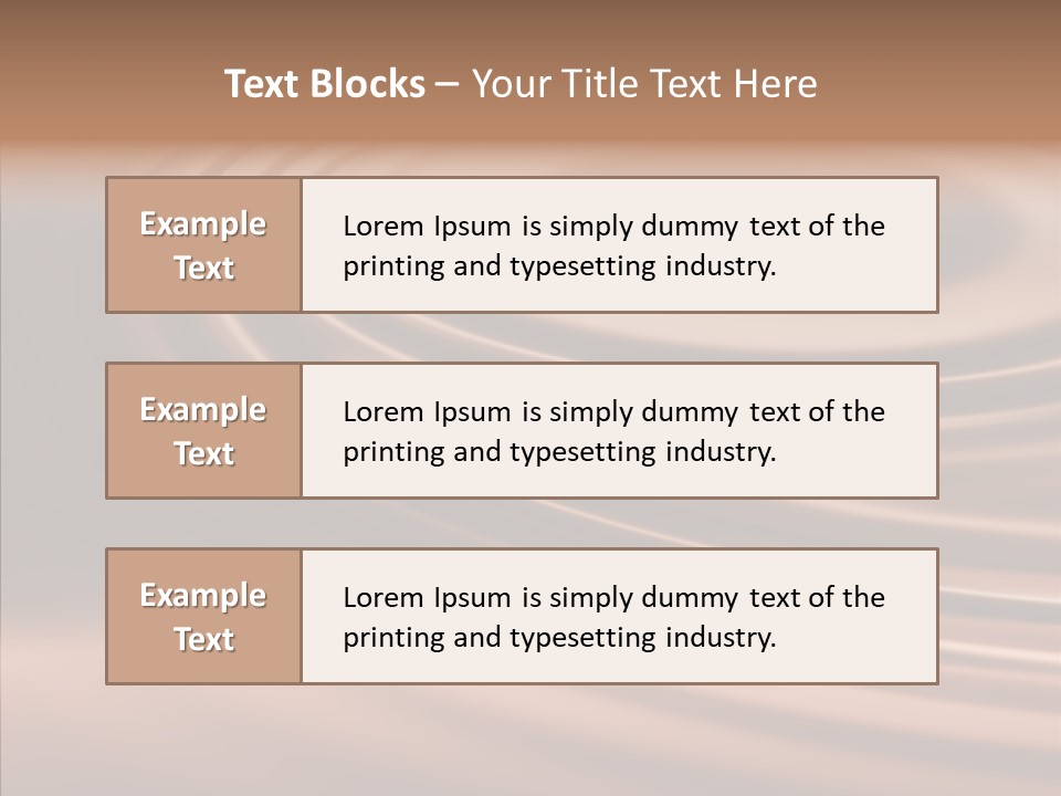 Satin Flow Abstract PowerPoint Template
