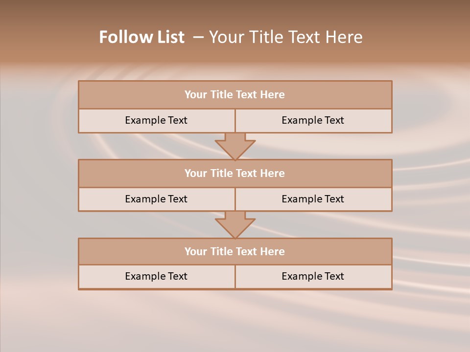 Satin Flow Abstract PowerPoint Template