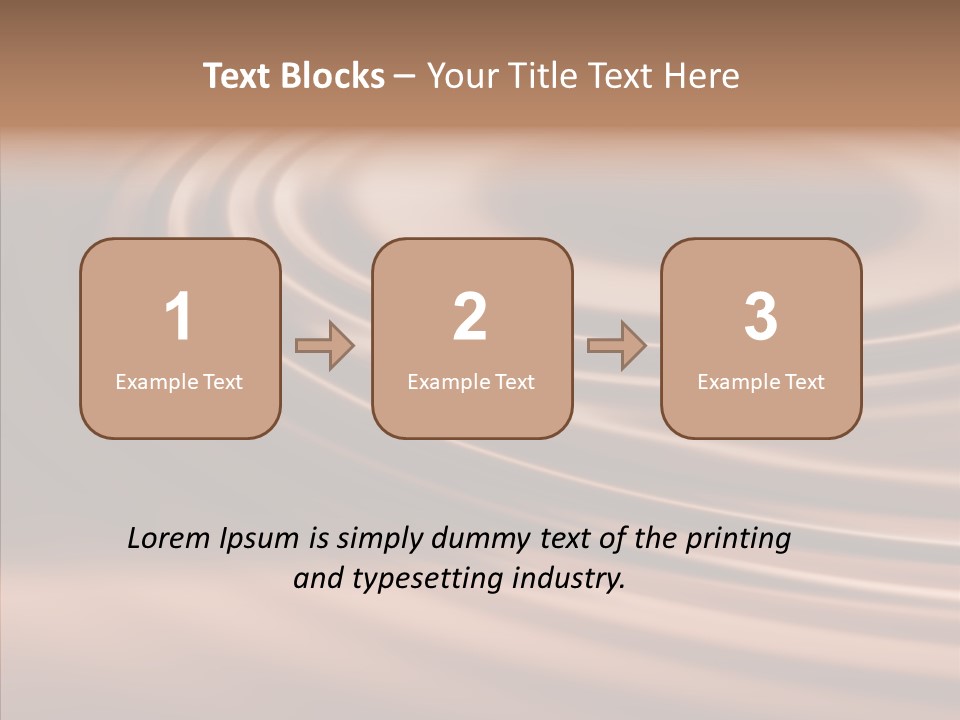 Satin Flow Abstract PowerPoint Template