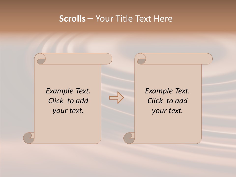 Satin Flow Abstract PowerPoint Template
