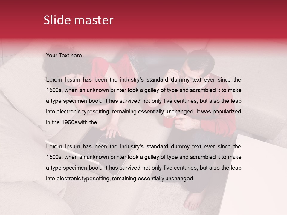 Communication Meeting Happy PowerPoint Template