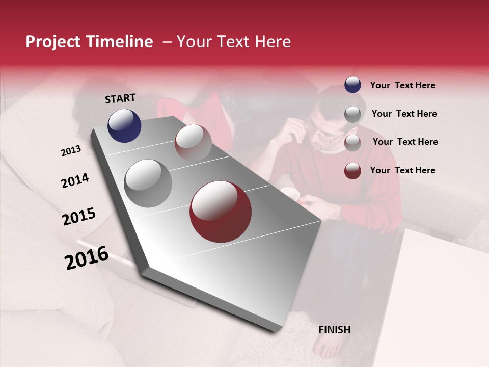 Communication Meeting Happy PowerPoint Template