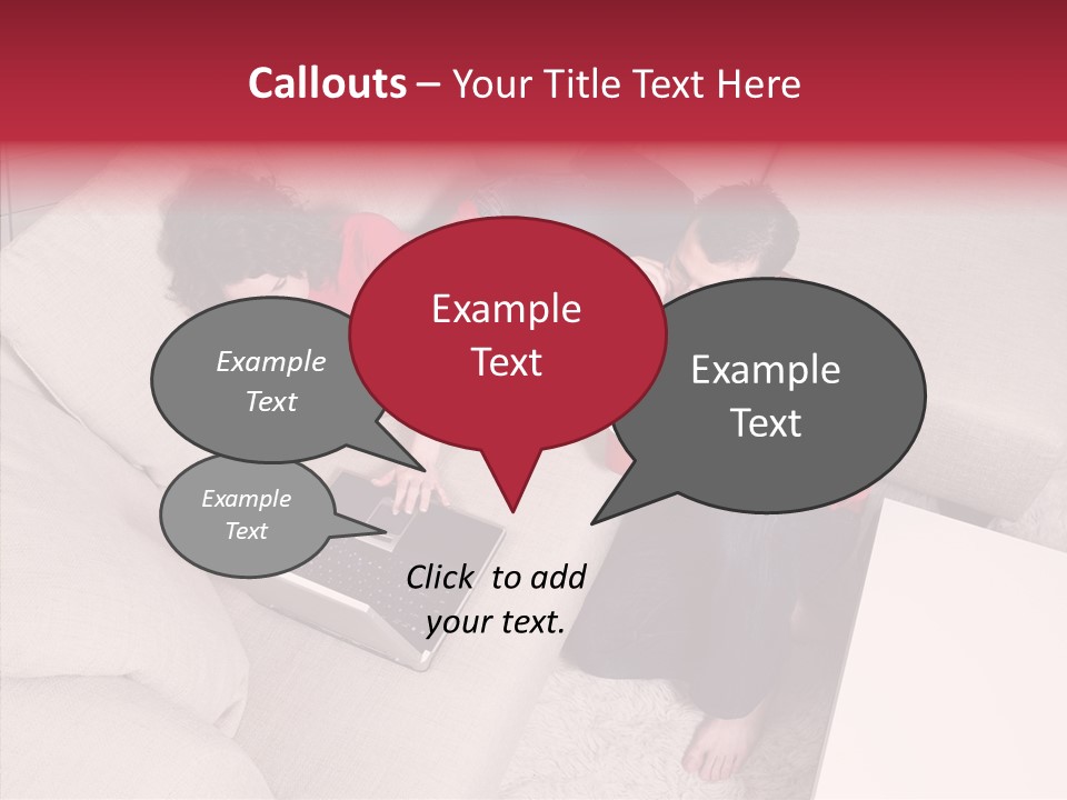 Communication Meeting Happy PowerPoint Template