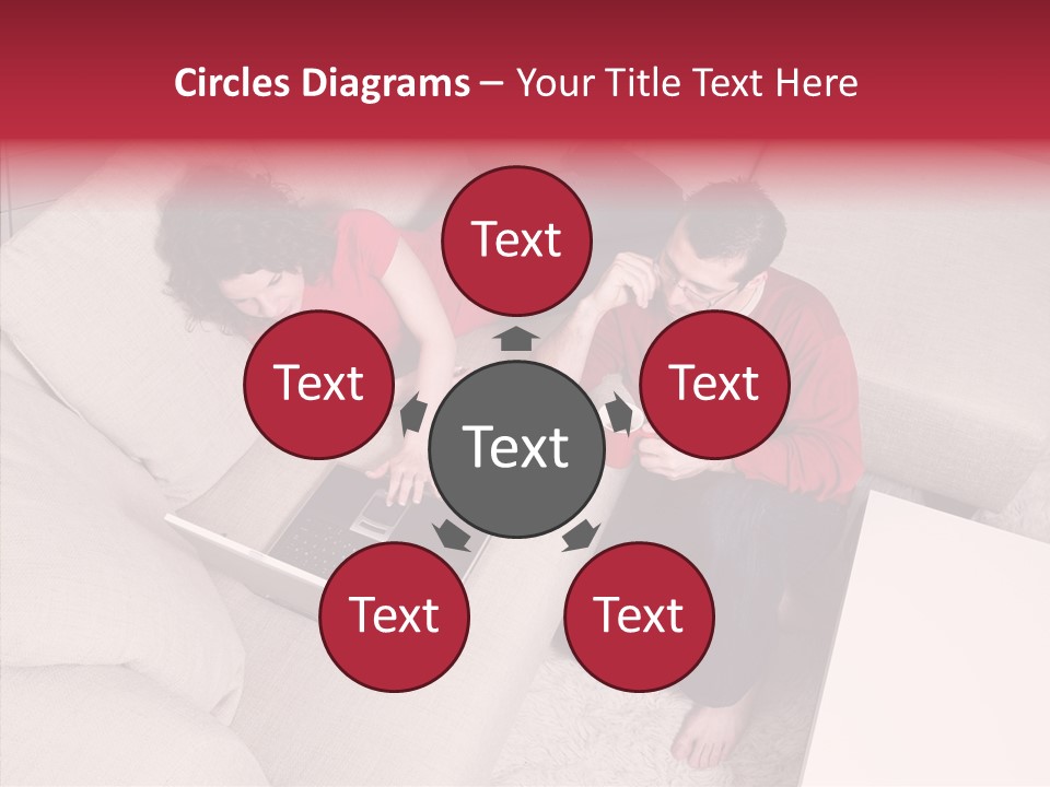 Communication Meeting Happy PowerPoint Template