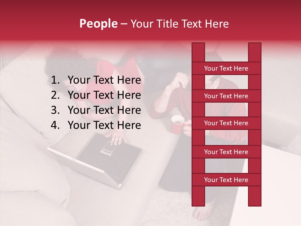 Communication Meeting Happy PowerPoint Template