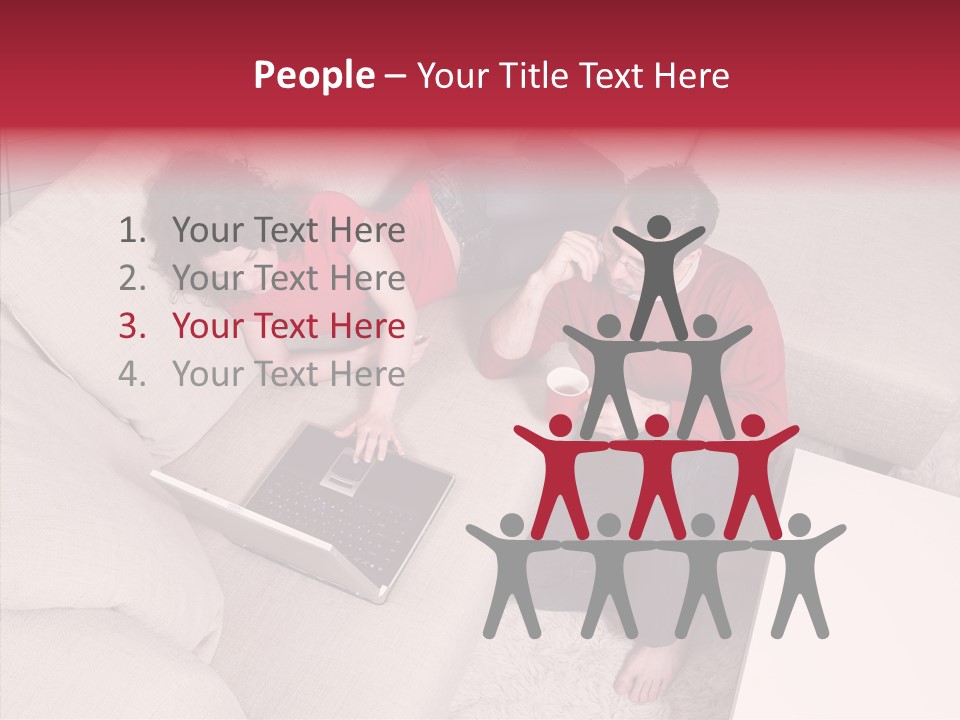 Communication Meeting Happy PowerPoint Template