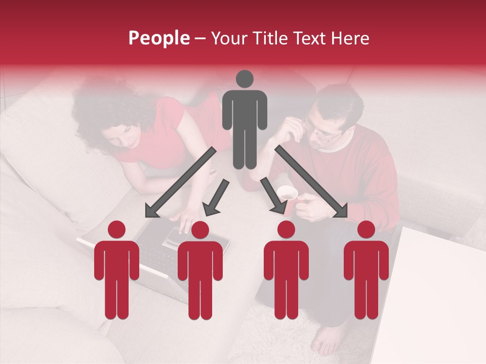 Communication Meeting Happy PowerPoint Template