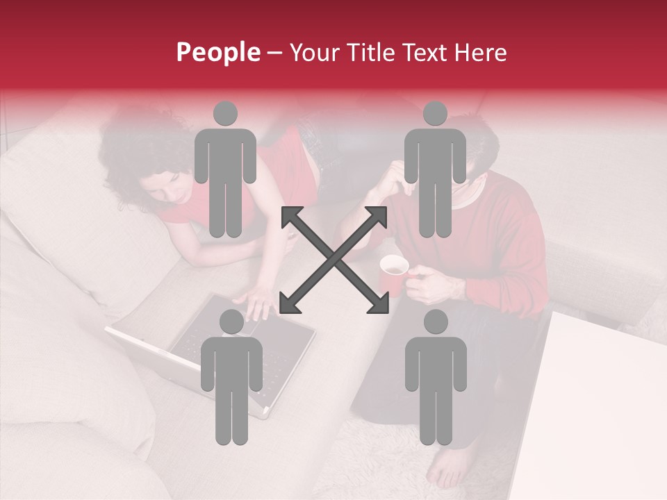 Communication Meeting Happy PowerPoint Template