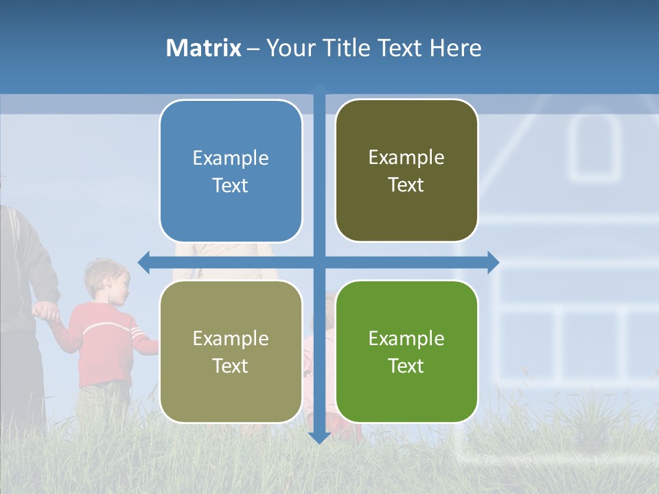 Sky Home Mother PowerPoint Template