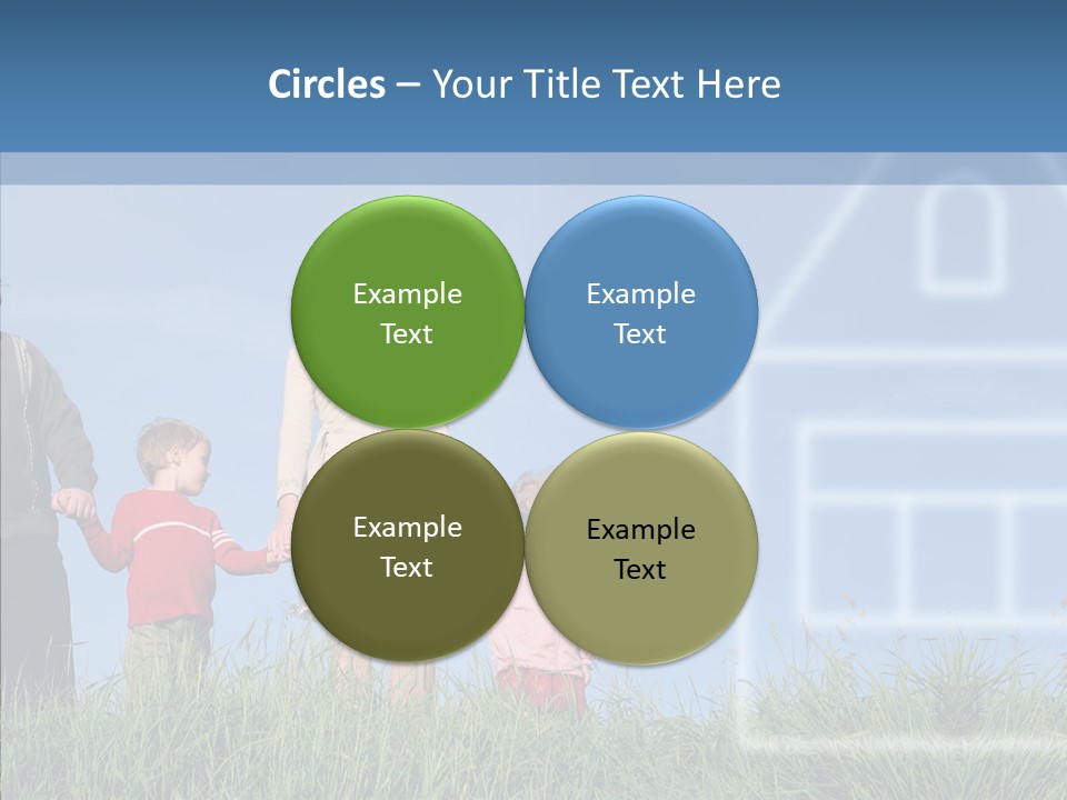 Sky Home Mother PowerPoint Template