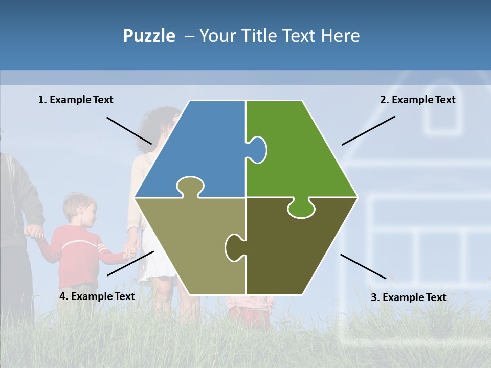 Sky Home Mother PowerPoint Template