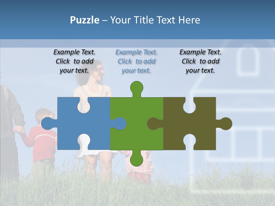 Sky Home Mother PowerPoint Template