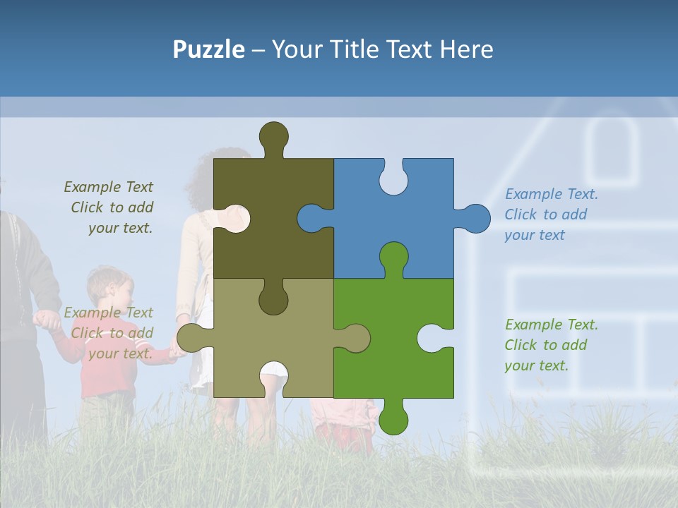 Sky Home Mother PowerPoint Template