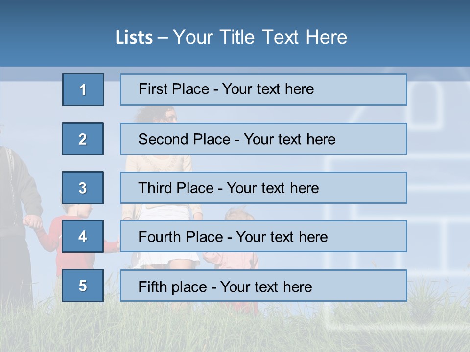 Sky Home Mother PowerPoint Template