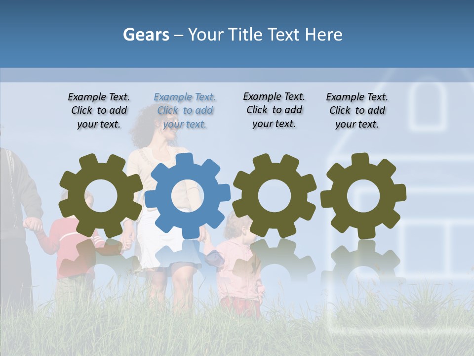 Sky Home Mother PowerPoint Template