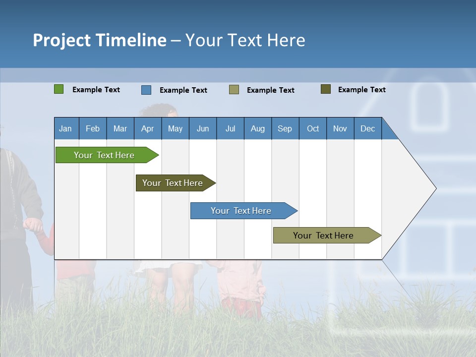 Sky Home Mother PowerPoint Template