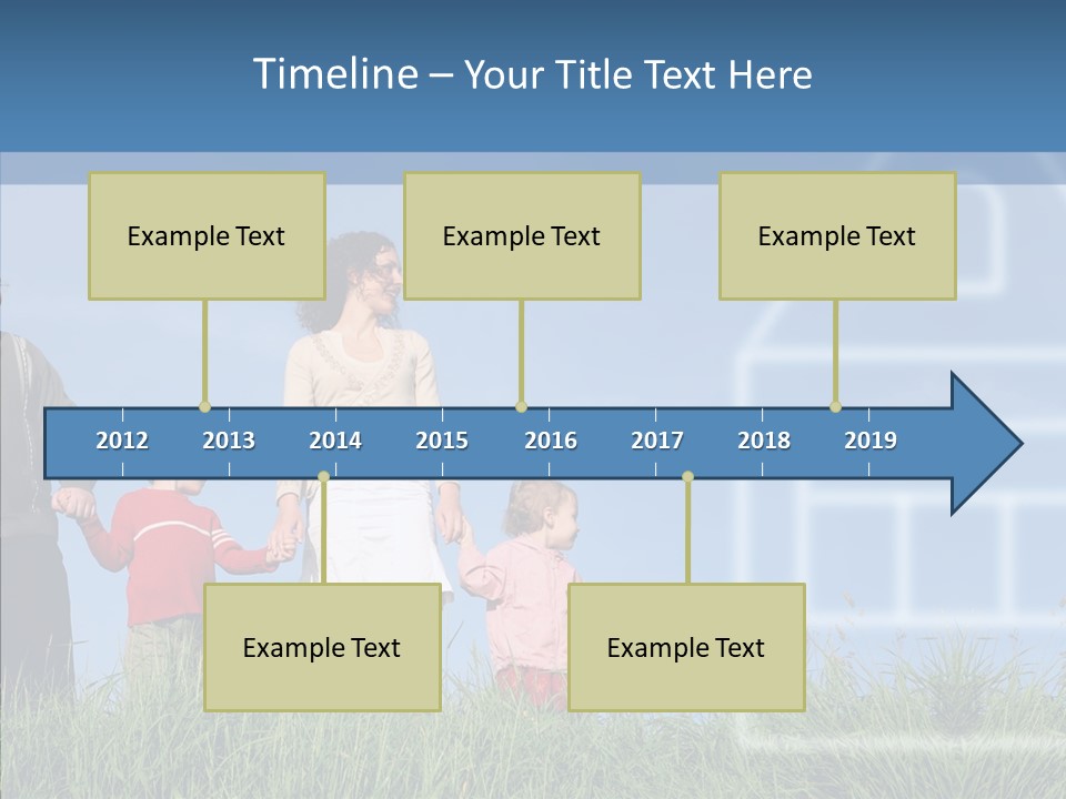 Sky Home Mother PowerPoint Template