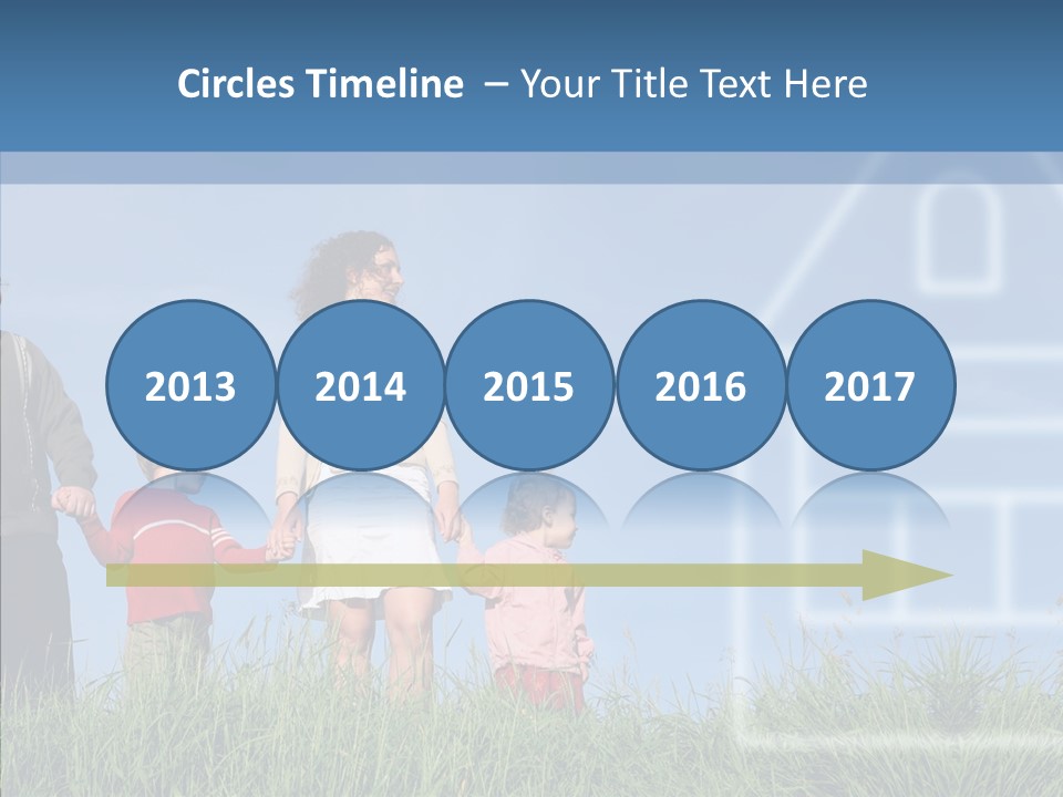 Sky Home Mother PowerPoint Template