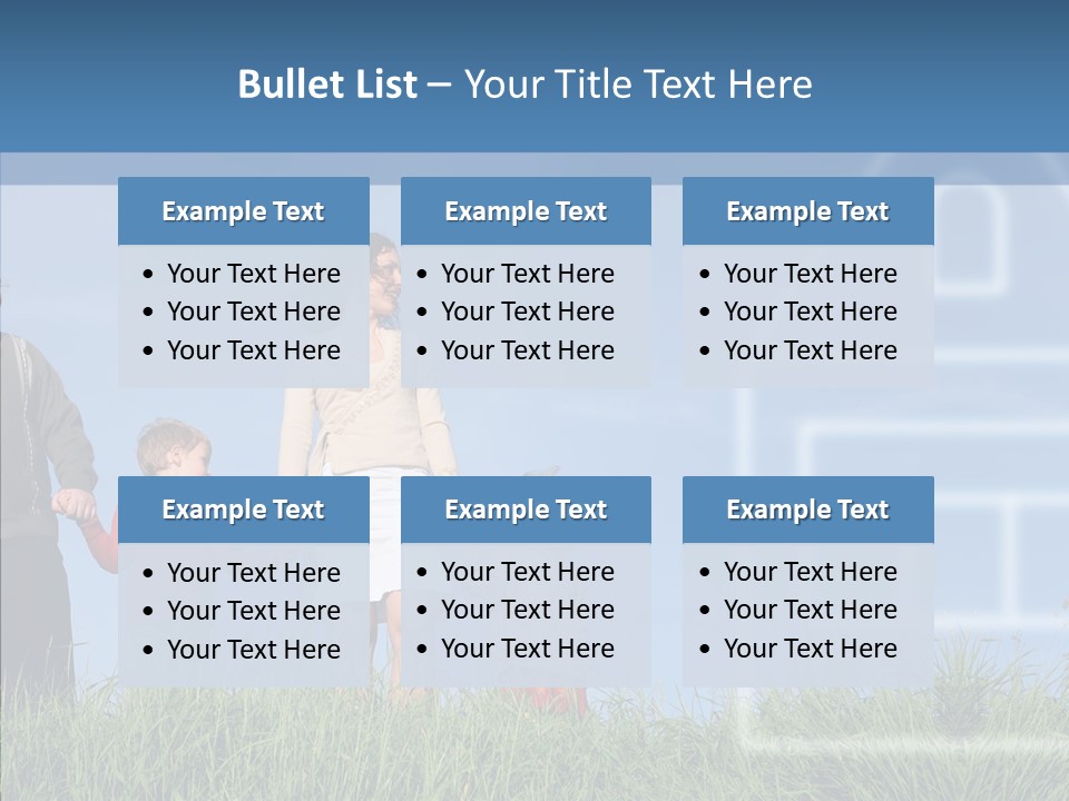Sky Home Mother PowerPoint Template