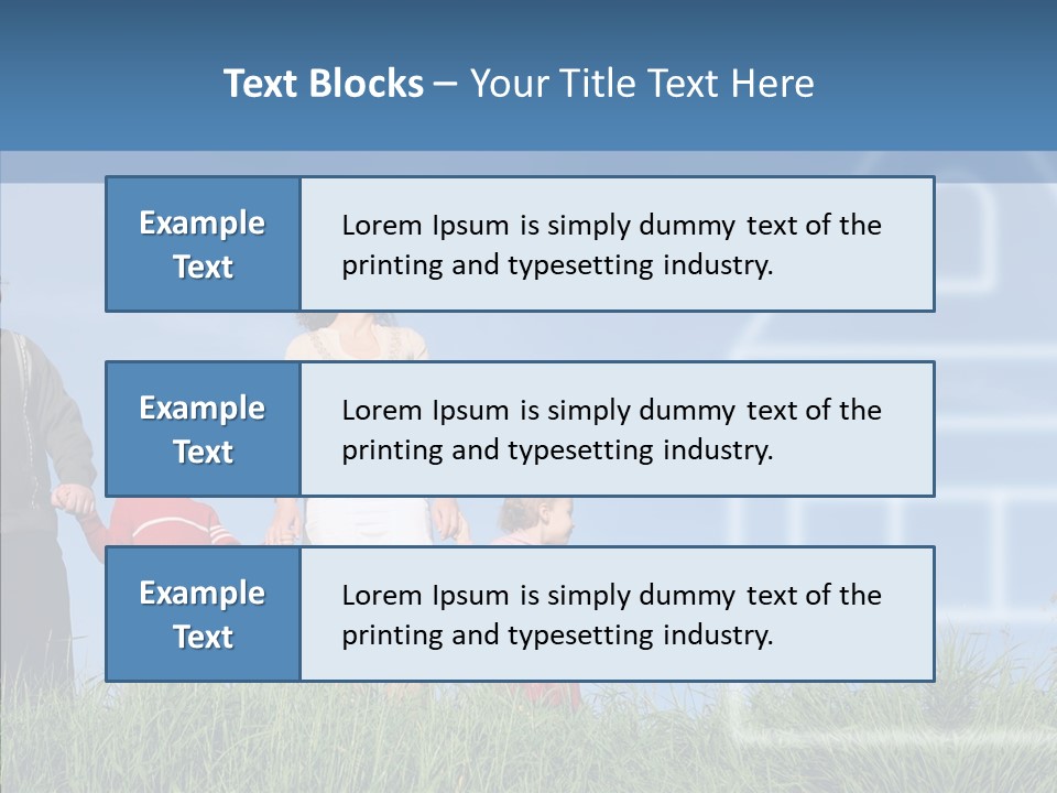 Sky Home Mother PowerPoint Template