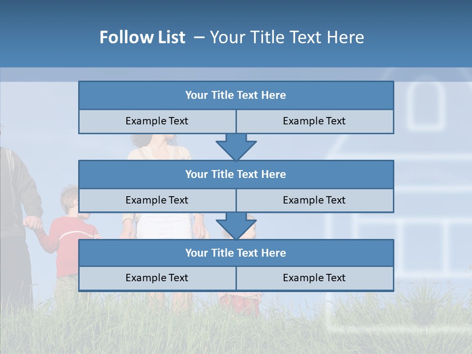 Sky Home Mother PowerPoint Template