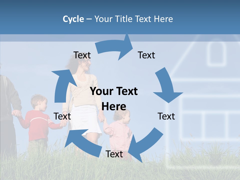 Sky Home Mother PowerPoint Template