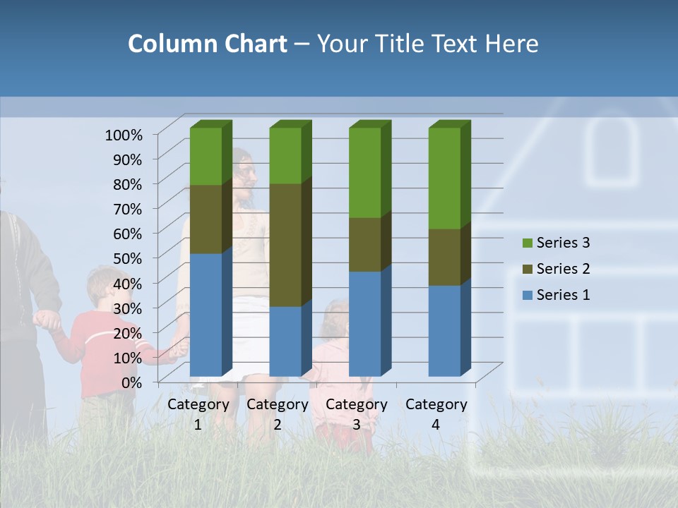Sky Home Mother PowerPoint Template