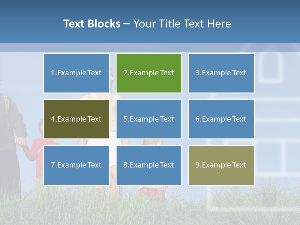 Sky Home Mother PowerPoint Template
